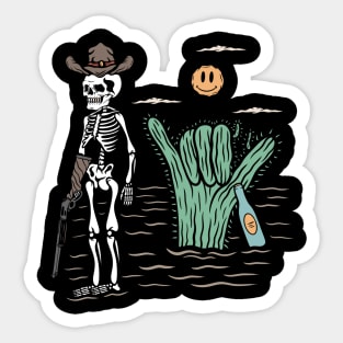 Cowboy Sticker